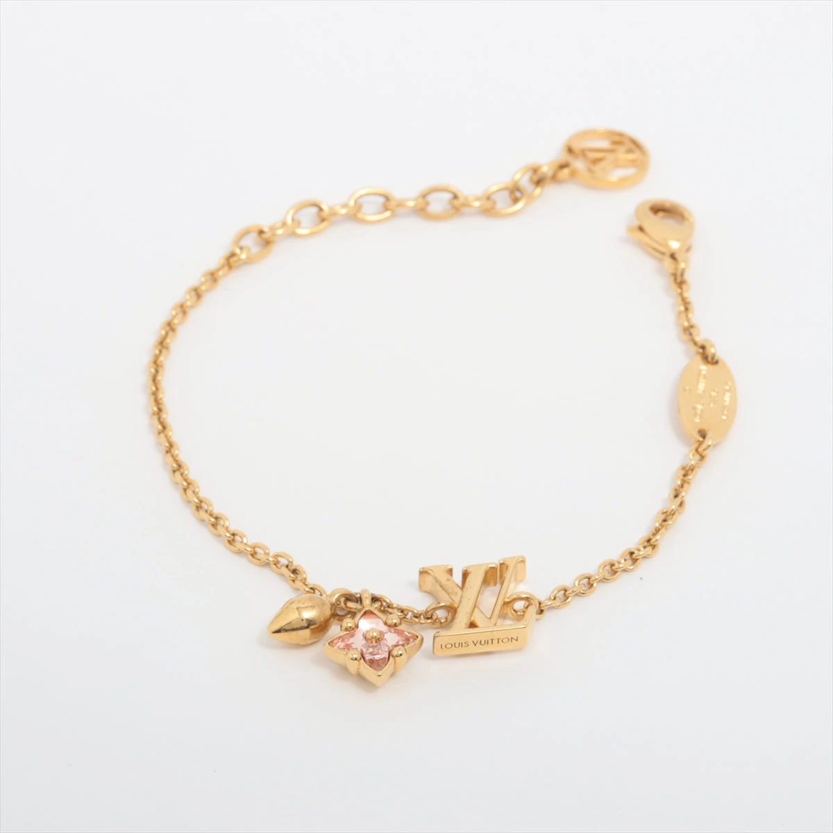 ルイヴィトン LOUIS VUITTON ブレスレット ルルグラム LVイニシャル