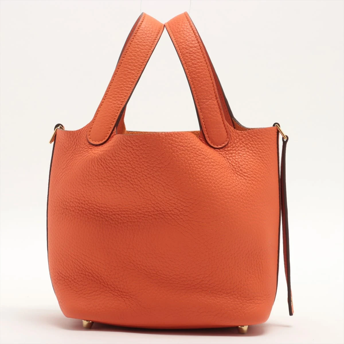 【気分アガる鮮やかなオレンジ♡】HERMES ピコタンロック18 エルメス ピコタンロック18/PM オレンジミニアン トリヨン