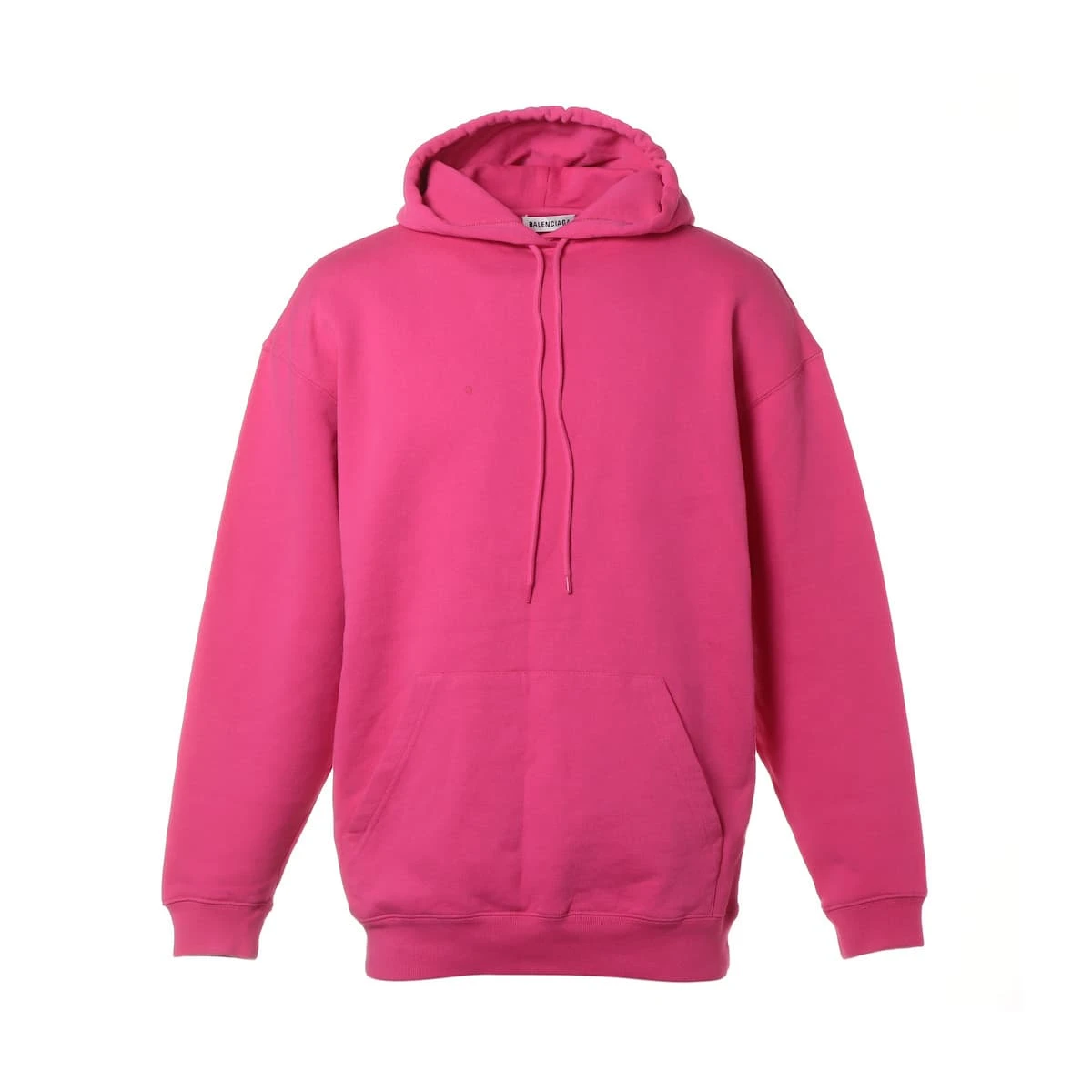 バレンシアガ 19年 コットン パーカー S メンズ ピンク 570798 バック  
