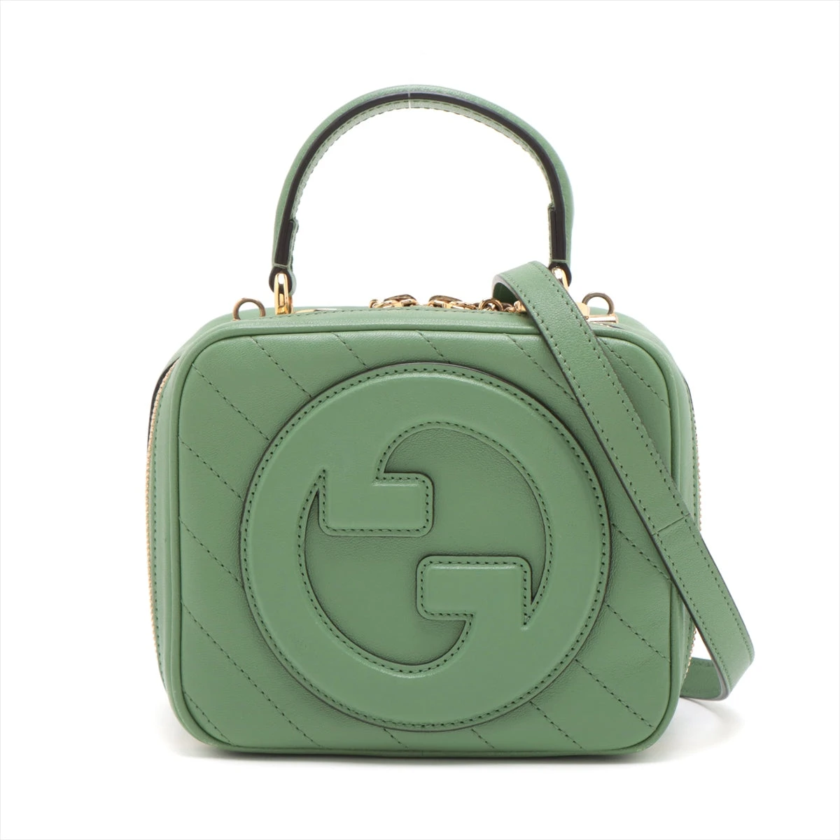 ライトグリーン レザー ハンドバッグ 楽天市場】【バッグ】GUCCI グッチ マイクログッチシマレザー