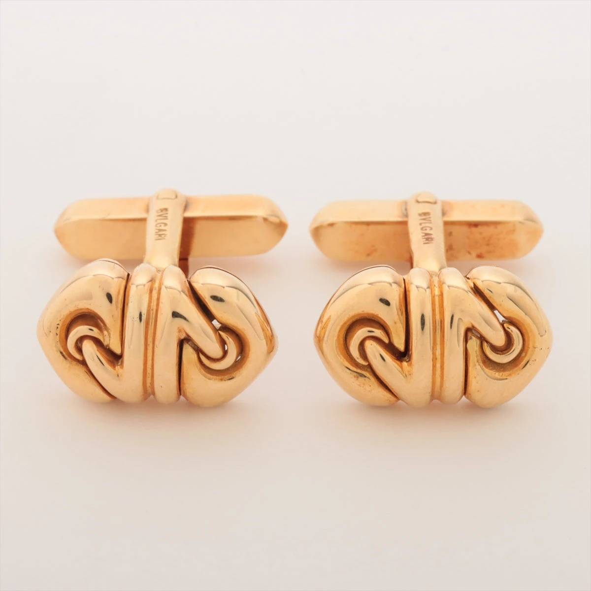 ブルガリ ドッピオクオーレ カフス 750(YG) 15.2g YA021056｜中古  