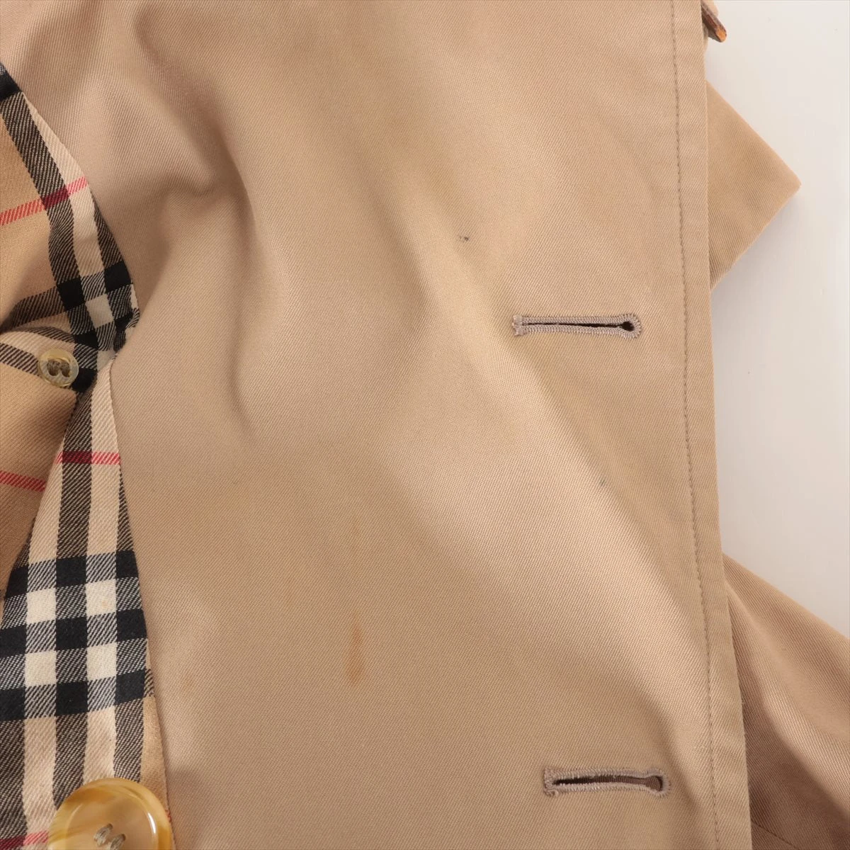 バーバリーズ コットン×ポリエステル トレンチコート SHT48 メンズ