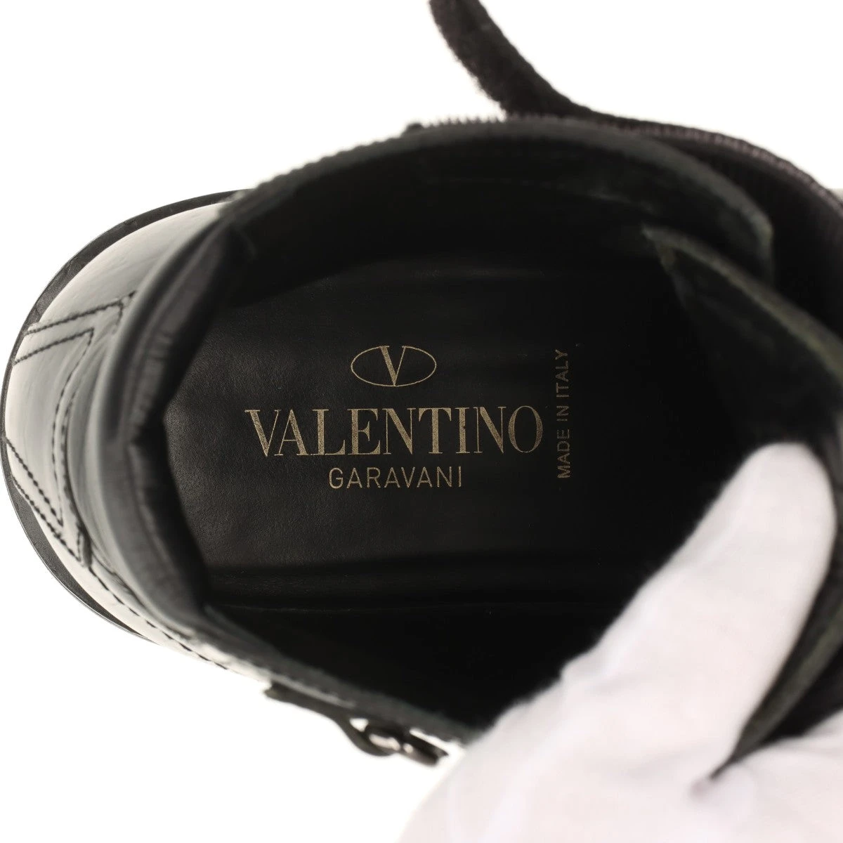 ヴァレンティノガラヴァーニ ロックスタッズ レザー ショート