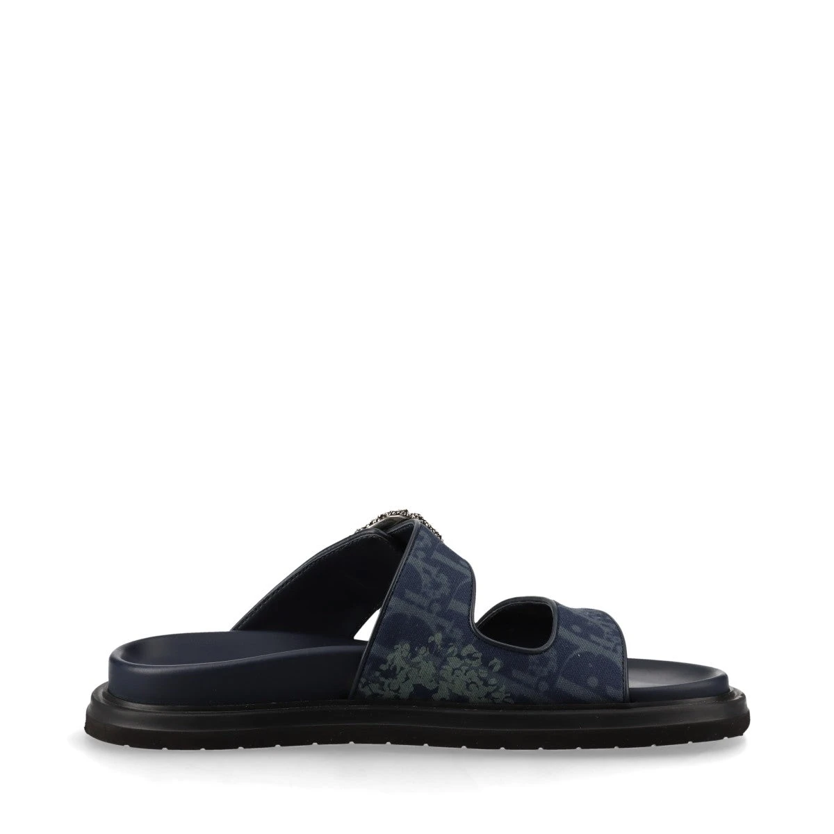 ディオール×デニムティアーズ キャンバス×レザー サンダル 41 メンズ