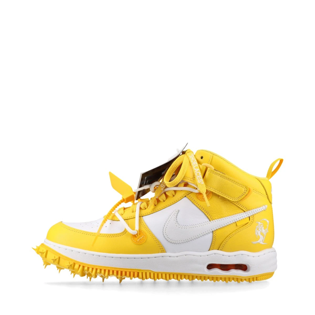 ナイキ×オフホワイト AIR FORCE 1 MID SP レザー ハイカット