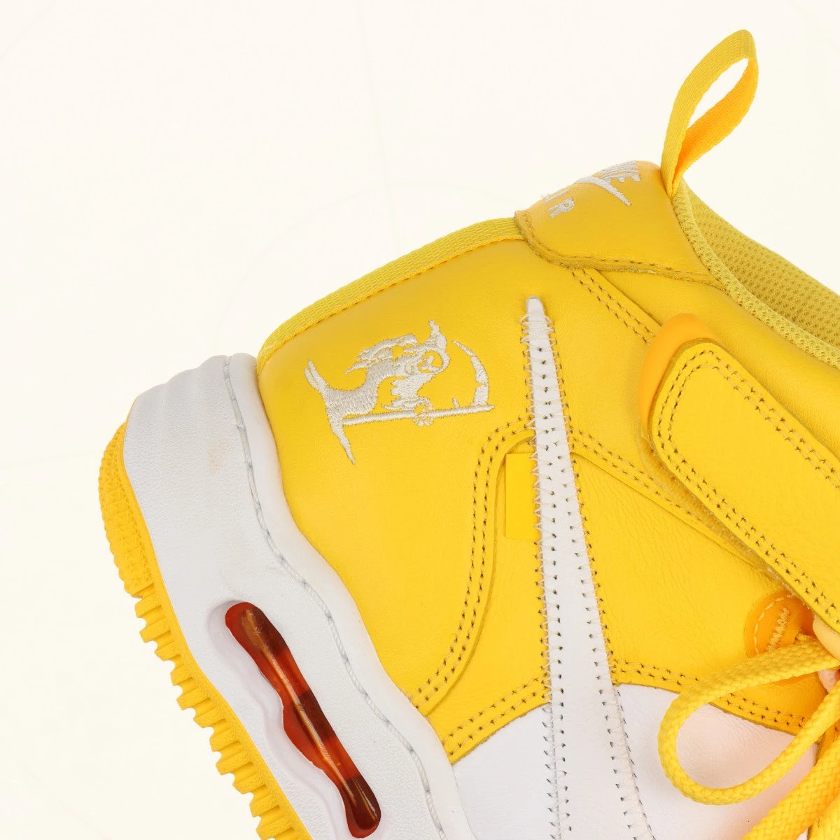 オフホワイト☆アローモチーフ レザースニーカー イエロー 中古・古着通販】NIKE (ナイキ) OFFWHITE (オフホワイト