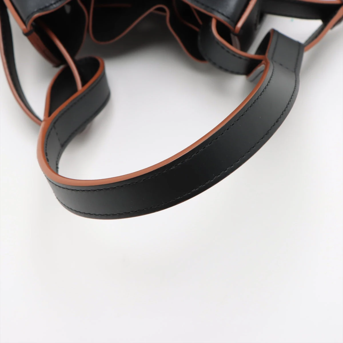 ロエベ レザー アナグラム バルーン ショルダーバッグ 美品▽LOEWE ロエベ バルーン スモール アナグラム刻印入り