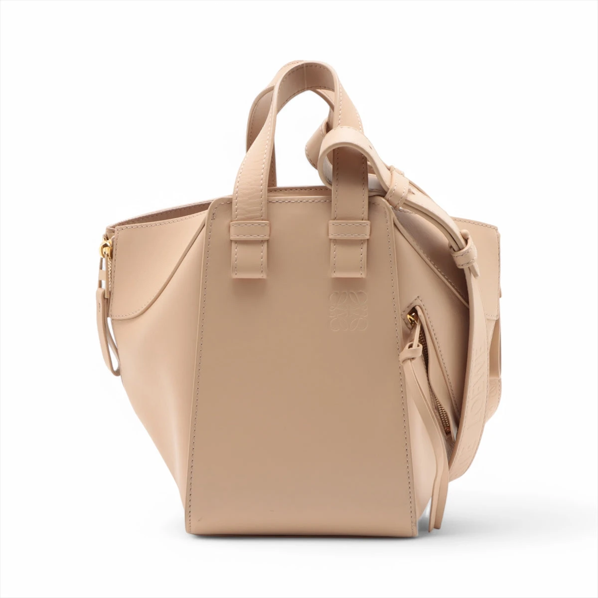 LOEWEハンモックベージュレザーショルダーバッグ LOEWEハンモックベージュレザーショルダーバッグ