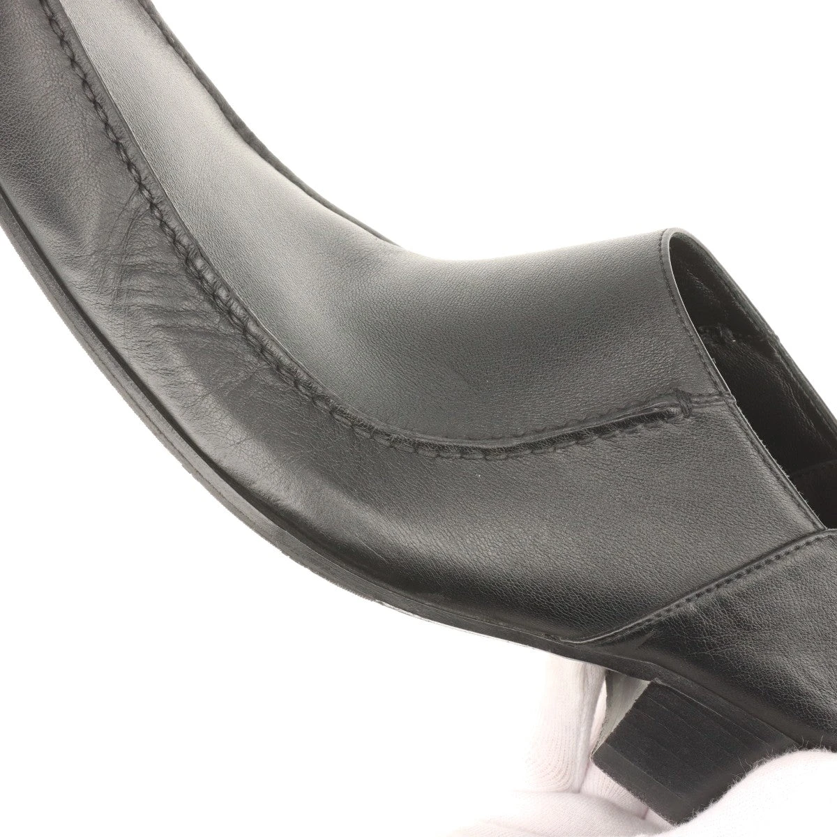 バレンシアガ パテントレザー レザーシューズ 40 メンズ ブラック