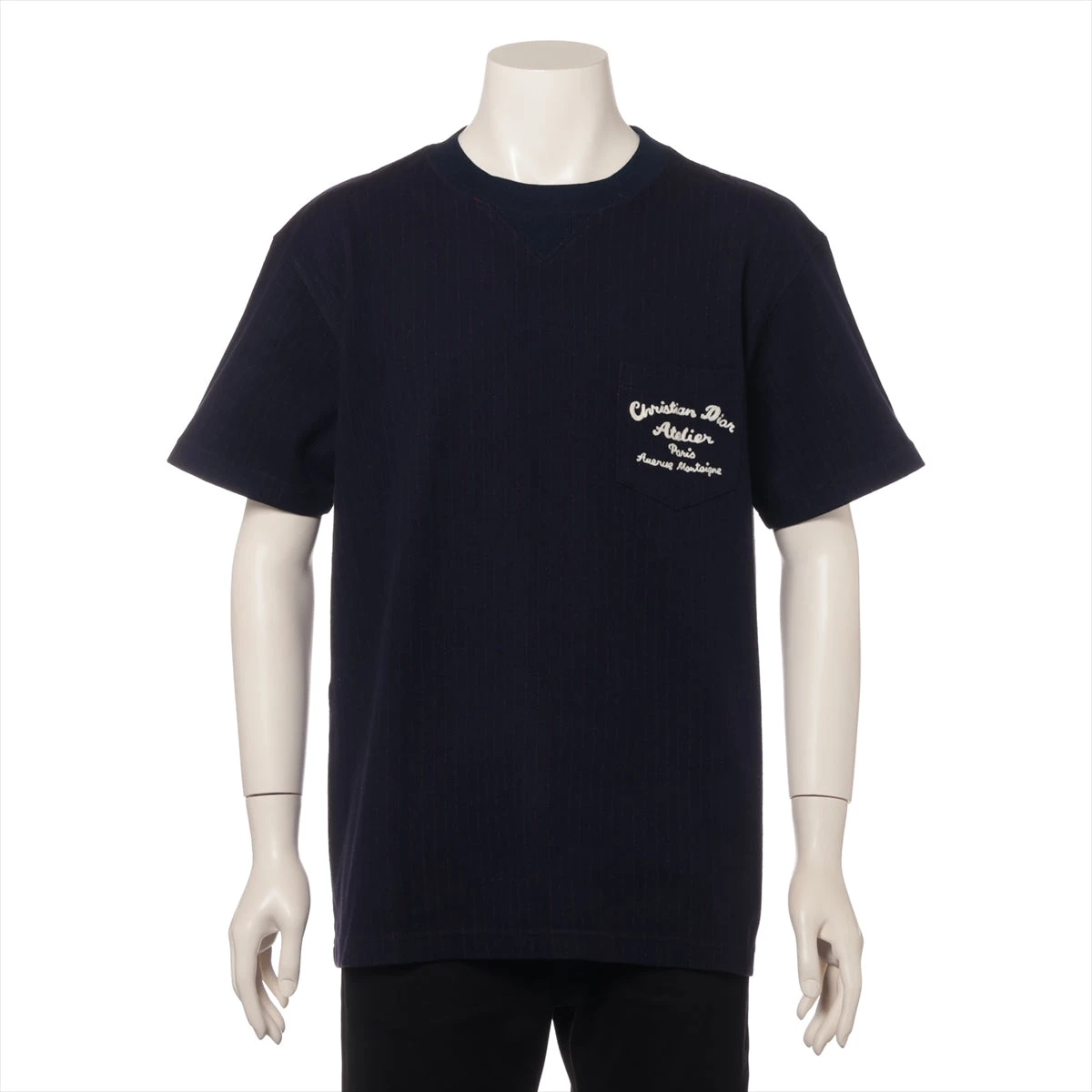 正規品 DIOR ATELIER コットン Tシャツ S メンズ ネイビー 正規品 DIOR ATELIER コットン Tシャツ S メンズ ネイビー