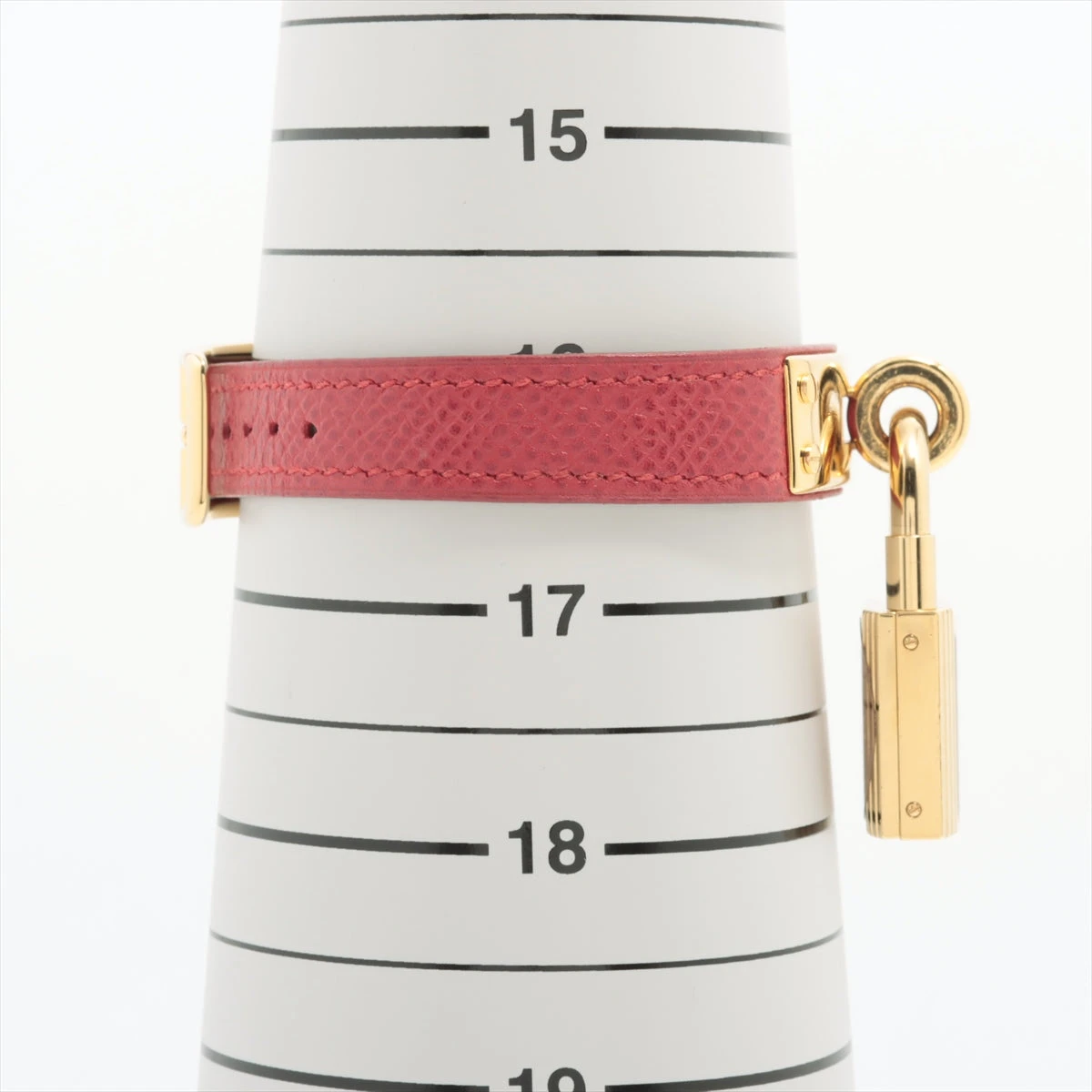 エルメス ケリーウォッチ 671850 GP×革 QZ 白文字盤 あまりごまなし