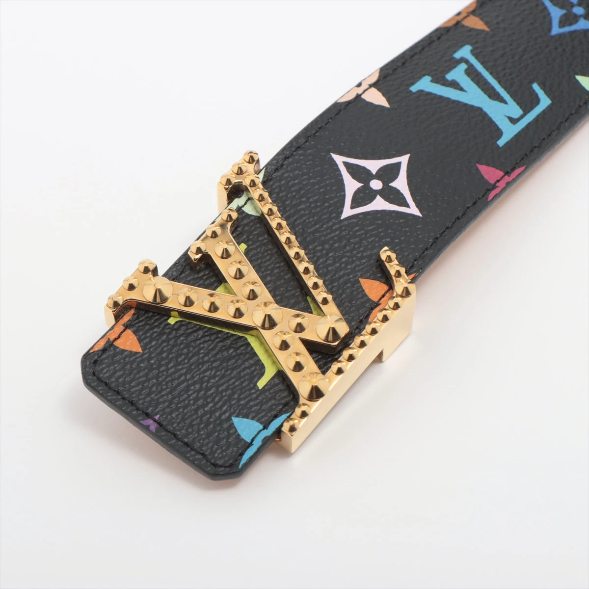 ルイヴィトン　レザーサンチュール ヴィトン M6908 サンチュール イニシャル CA4150 ベルト 90/36