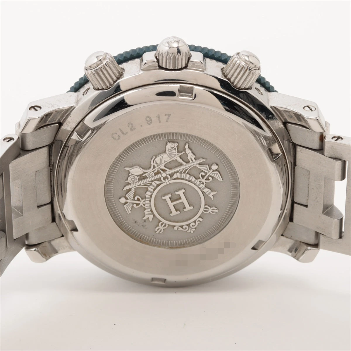 エルメス クリッパー CL2.917 SS QZ 青文字盤 A3486705｜中古ブランド