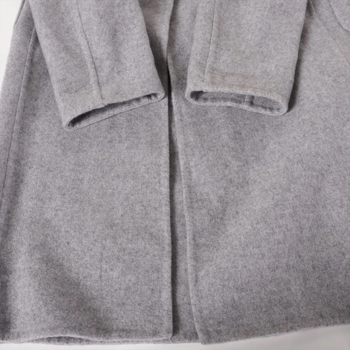 セリーヌ フィビー期 カシミヤ コート 34 レディース グレー 2 8L47