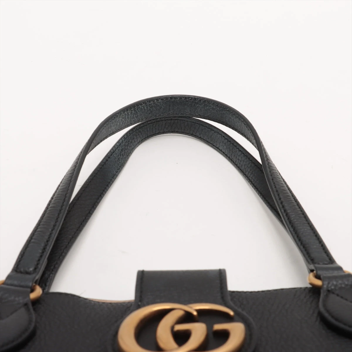 GUCCI GGマーモント　ブラック トートバッグ　レザー　グッチ グッチ GGマーモント レザー トートバッグ ブラック 627332