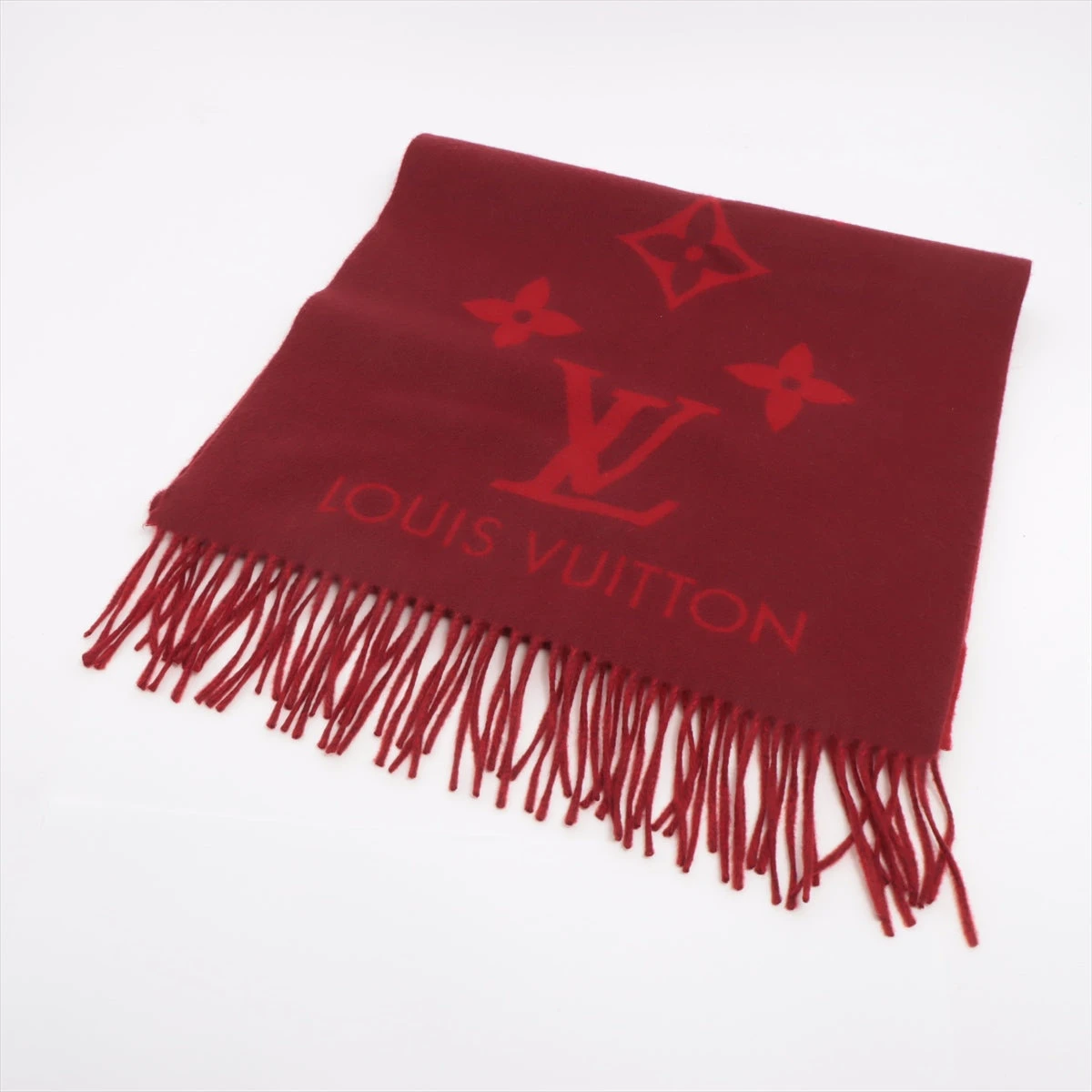 LOUIS VUITTON エシャルプ マイクロ ダミエ ストール (赤) 【公式通販】