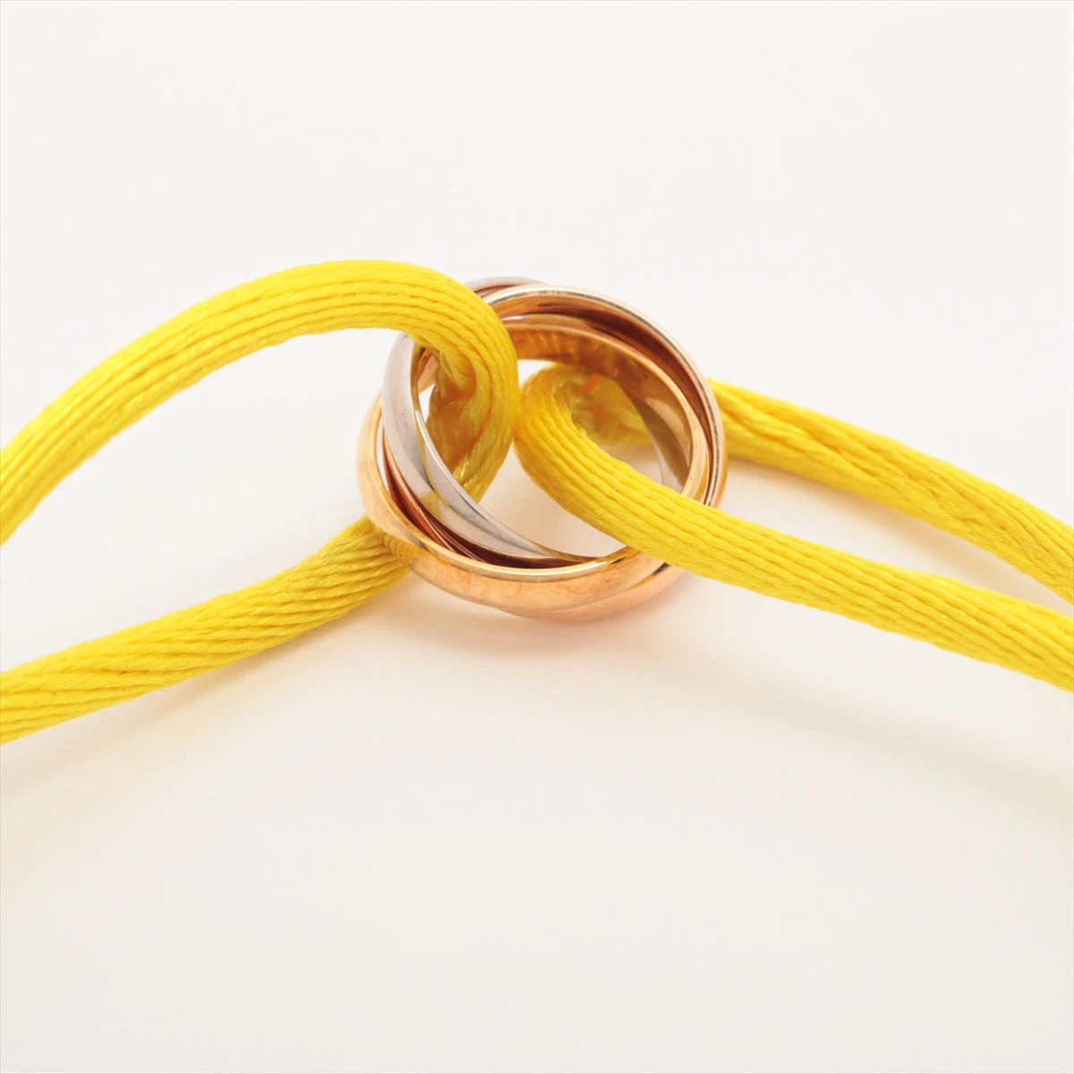 カルティエ トリニティ コードブレスレット 750(YG×PG×WG) 総3.1g