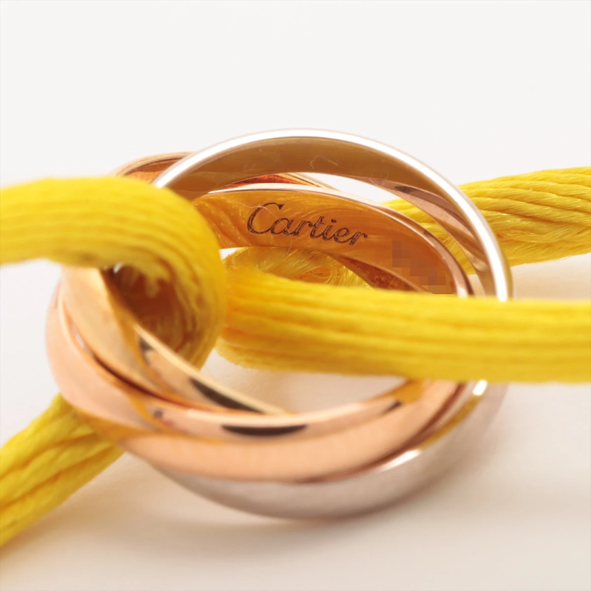 カルティエ トリニティ コードブレスレット 750(YG×PG×WG) 総3.1g