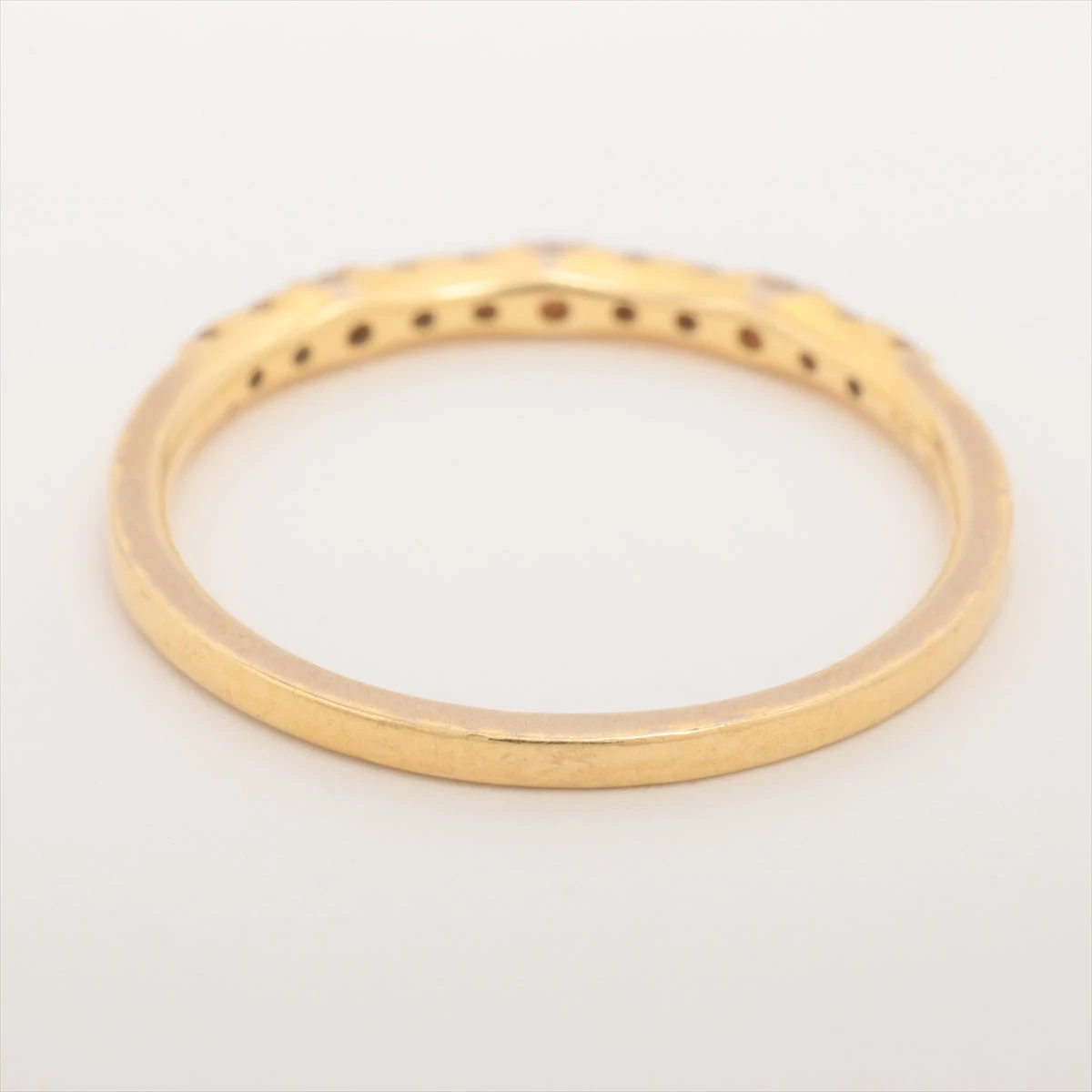 エテ ダイヤ リング K18(YG) 1.2g 0.08 A3479976｜中古ブランド