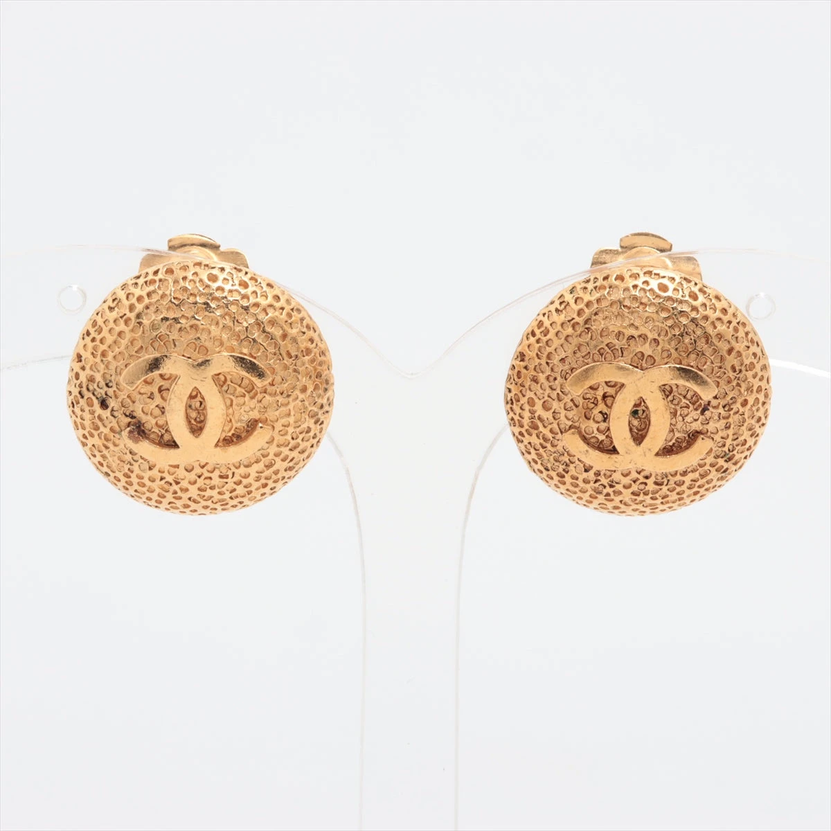 シャネル ココマーク イヤリング GP ゴールド 96P