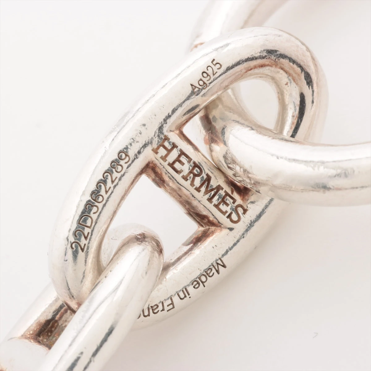 エルメス シェーヌダンクルGM ブレスレット 13コマ 925 64.8g シルバー