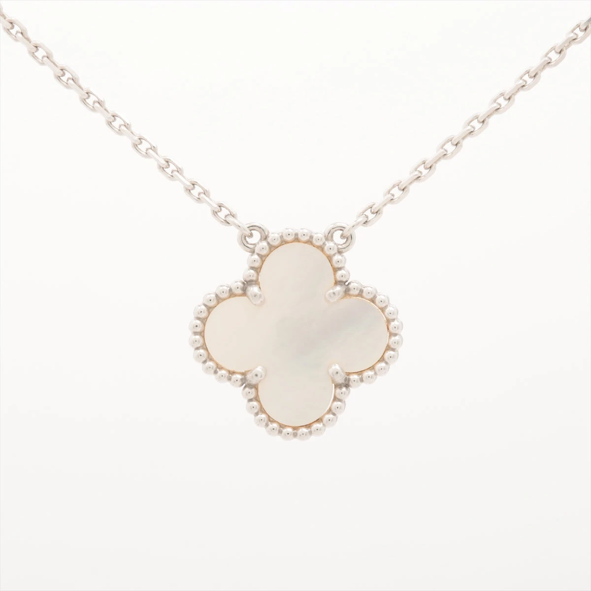 ヴァンクリーフ&アーペル ヴィンテージアルハンブラ シェル ネックレス