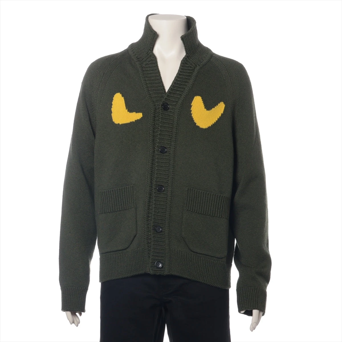 ヴィトン×NIGO 22SS ウール×ポリエステル カーディガン M メンズ