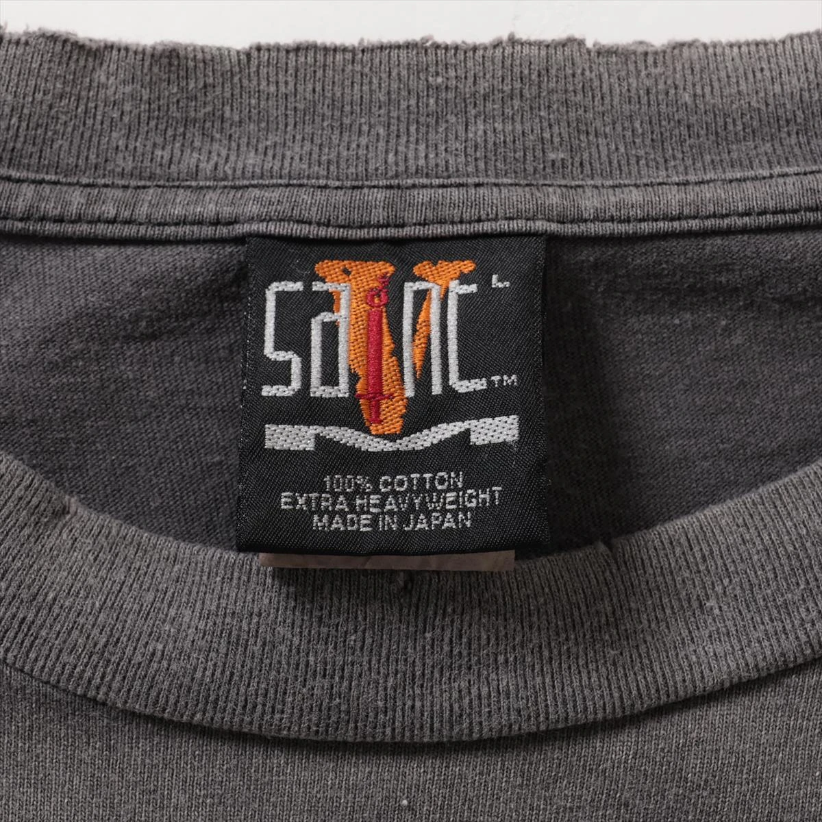 セントマイケル スウェット COLOFUL コットン グレー 古着加工 22AW