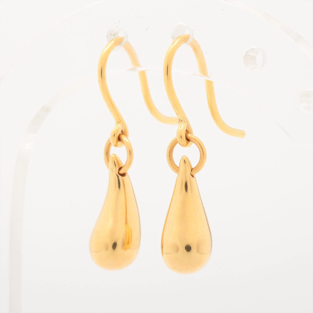 ティファニー ティアドロップ ピアス 750(YG) 5.2g A3486027