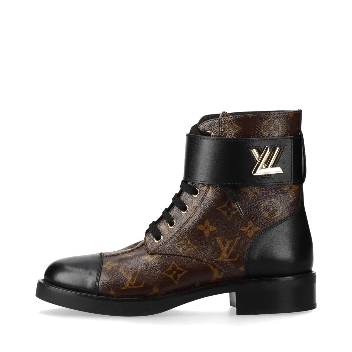 [LOUIS VUITTON ルイヴィトン]371/2 ワンダーランドライン ヴィトン ワンダーランドライン 21年 PVC×レザー ショートブーツ