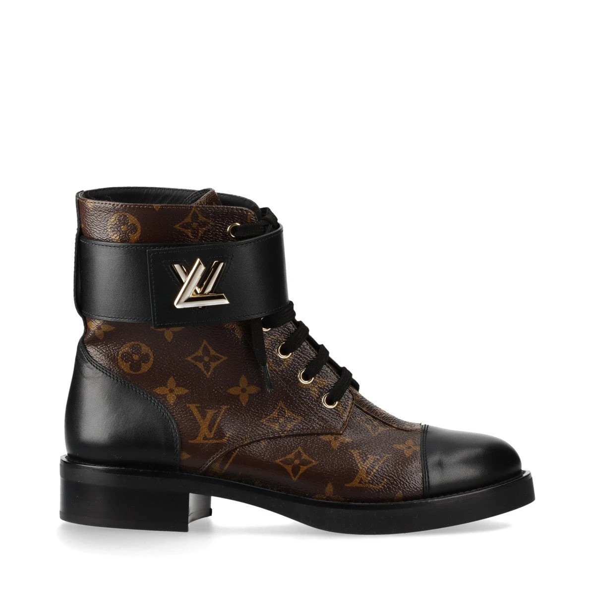 LOUISVUITTON　ワンダーランドライン　ブーツ　レザー　36　正規品 ヴィトン ワンダーランドライン 21年 PVC×レザー ショートブーツ