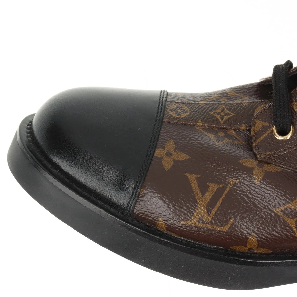 ヴィトン ワンダーランドライン 21年 PVC×レザー ショートブーツ