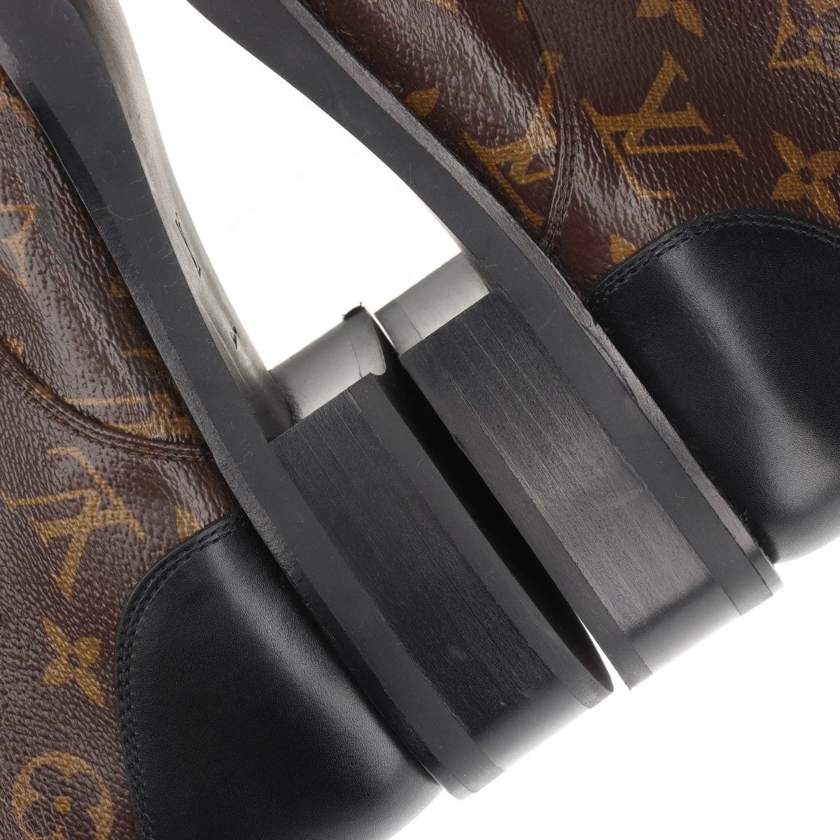 [LOUIS VUITTON ルイヴィトン]371/2 ワンダーランドライン ヴィトン ワンダーランドライン 21年 PVC×レザー ショートブーツ