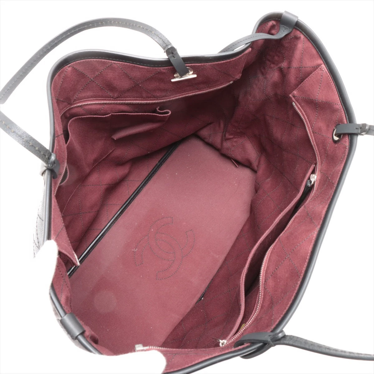 シャネル マトラッセ オンザロード ネヴァーフル キャビアスキン トートバッグ シャネル CHANEL オンザロード ワイルドステッチ トートバッグ