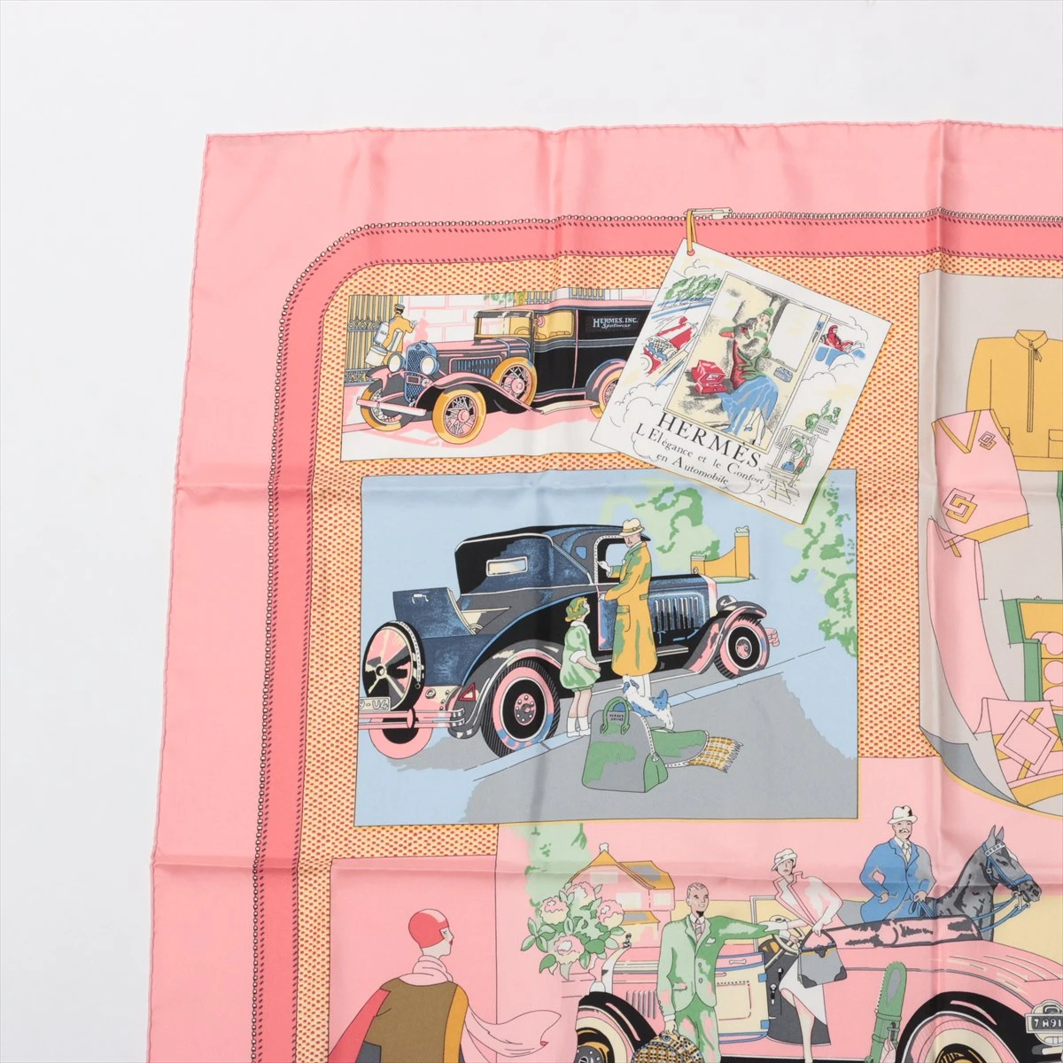 エルメス カレ90 L Elegance et le Confort en Automobile 自動車の  