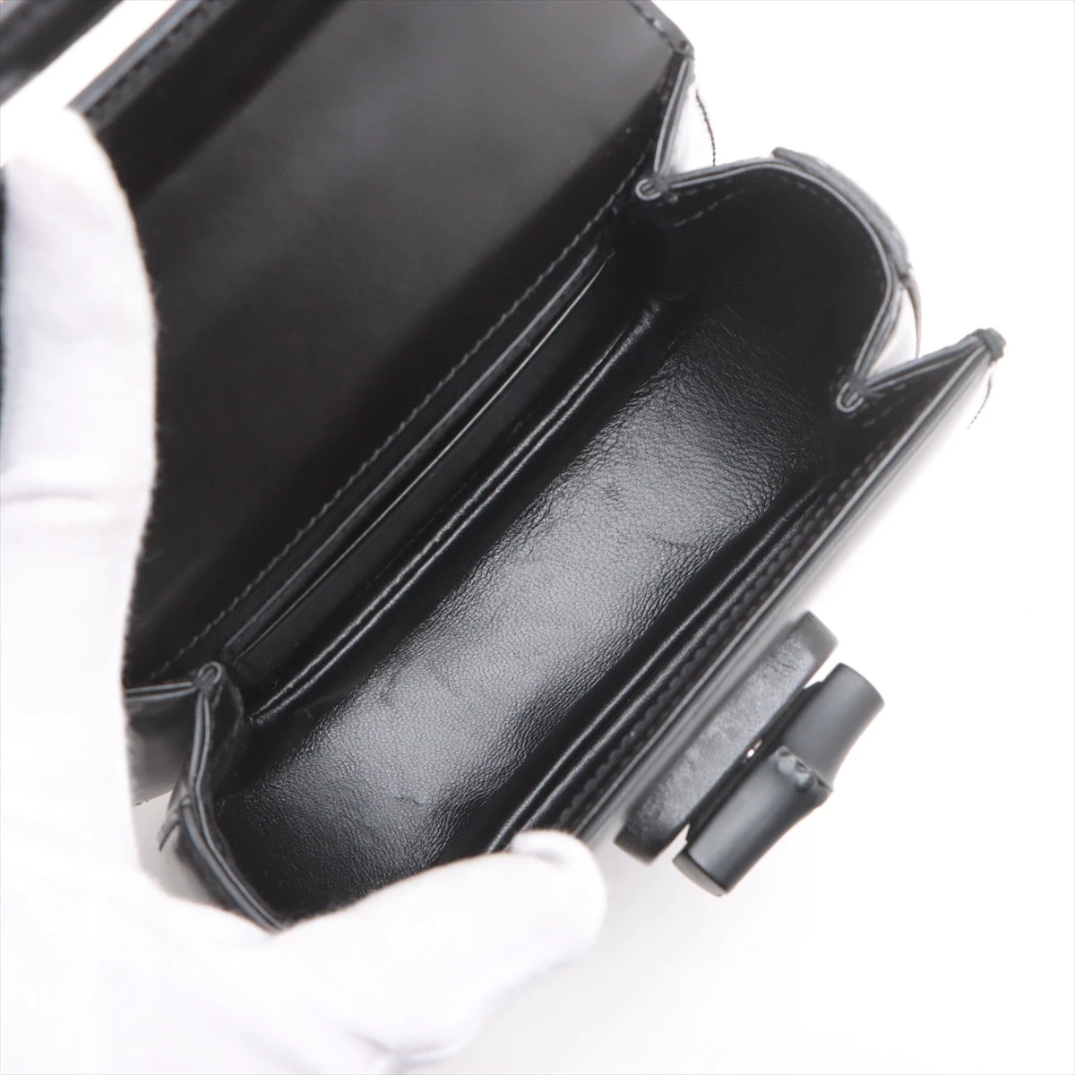 グッチ バンブー1947 レザー2wayベルトバッグ グッチ チルドレンズ バンブー 1947 レザー 2WAYハンドバッグ