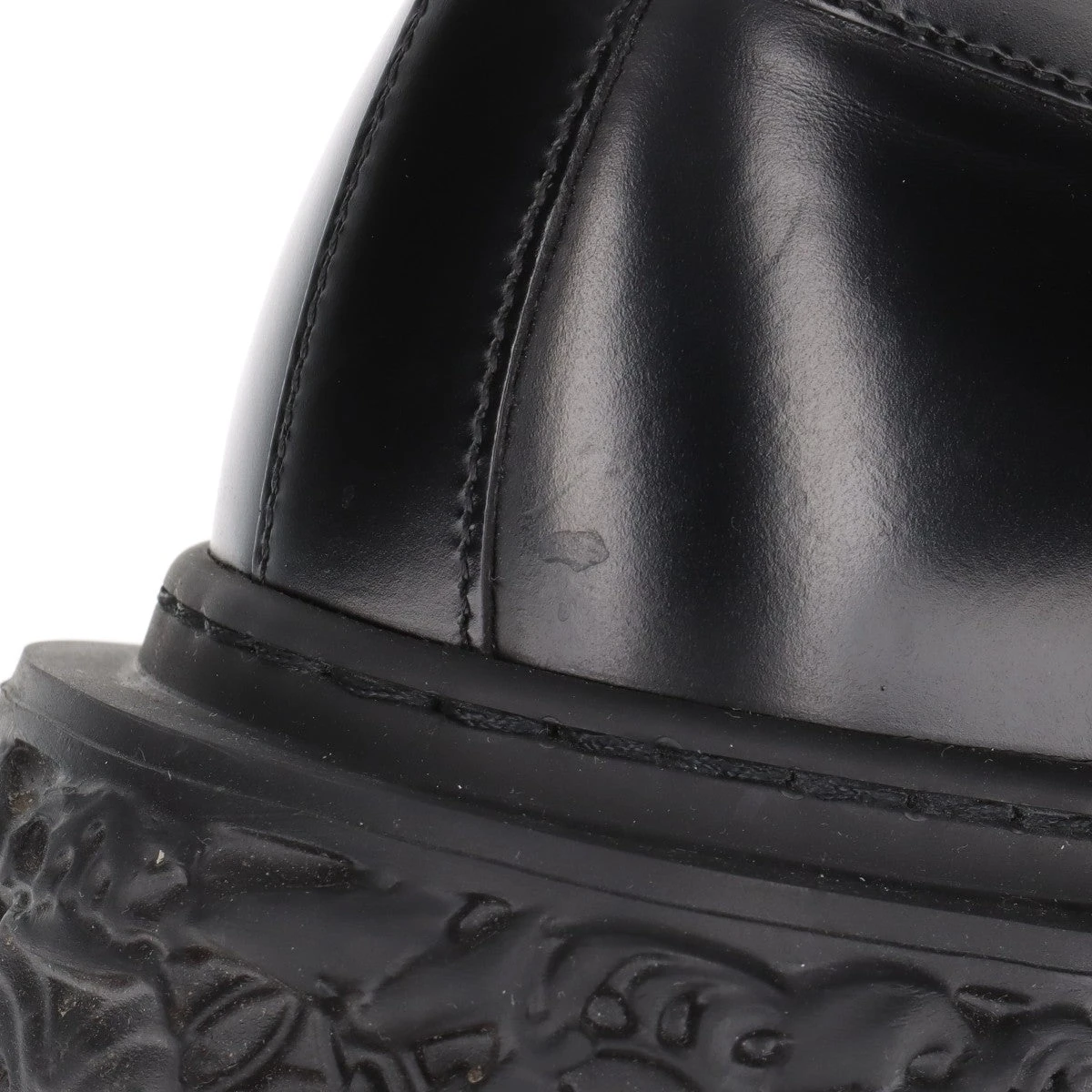 ヴィトン LV バロックライン 22年 レザー ローファー 6 1/2