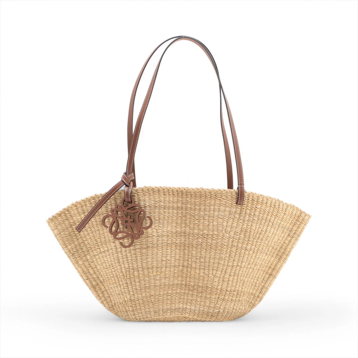 LOEWE シェルバスケット スモール エレファント かごバッグ ロエベ スモールシェルバスケット エレファントグラス カゴ