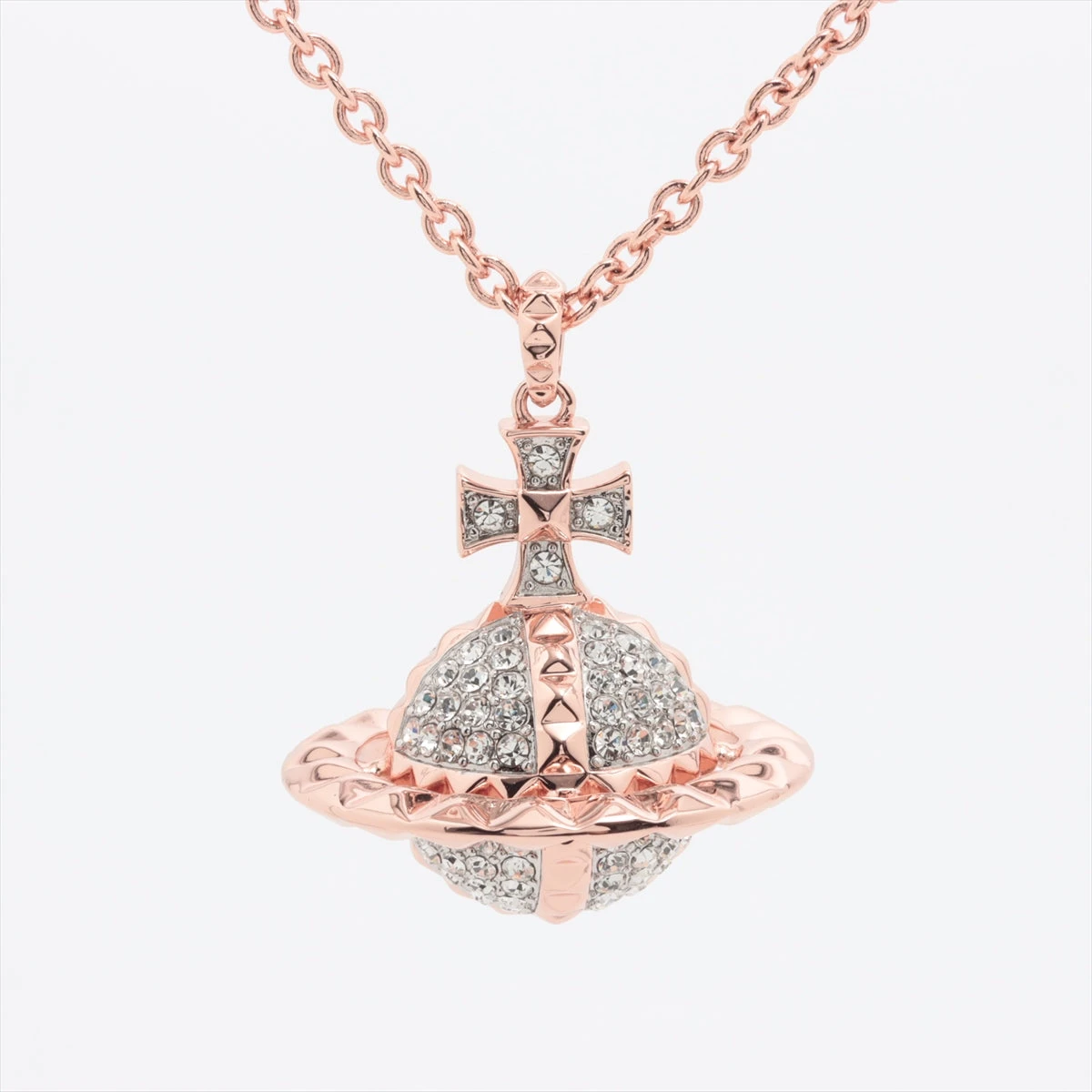 美品 ヴィヴィアンウエストウッド ネックレス オーブ ゴールド ストーン 金 ヴィヴィアンウエストウッド VIVIENNE WESTWOOD NEW PETITE ORB