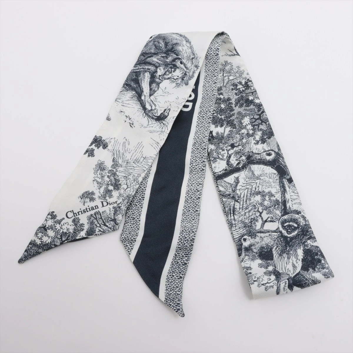 DIOR ミッツァ スカーフ トワルドゥ ジュイ ソヴァージュ シルク