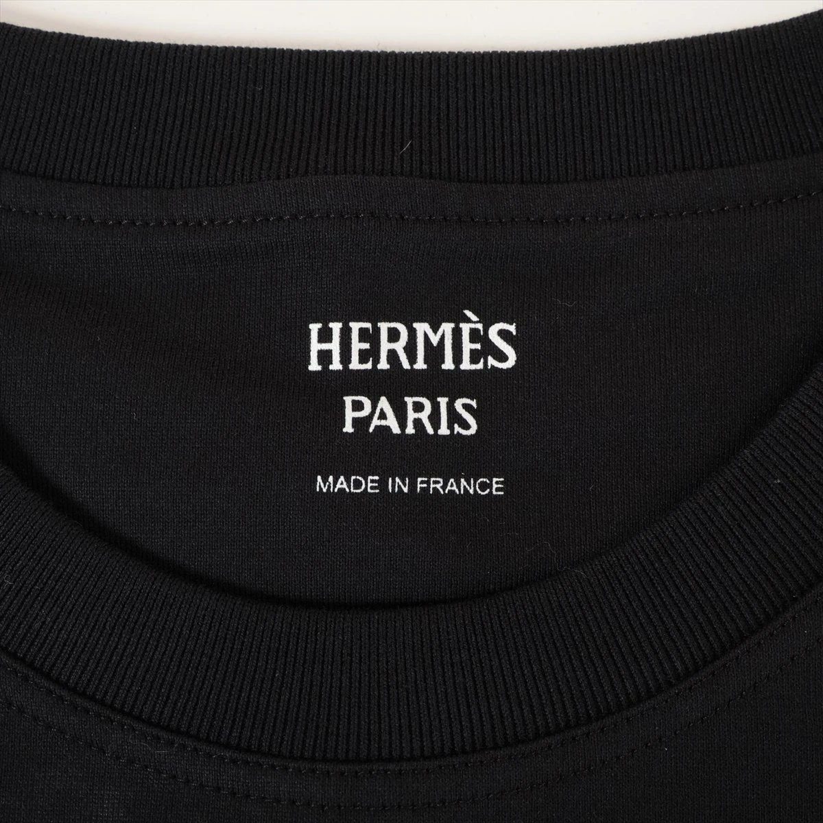 エルメス 24年 コットン Tシャツ 34 レディース ブラック