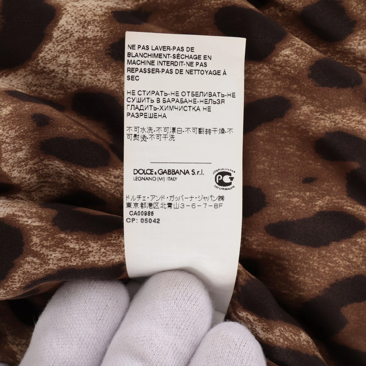 ドルチェ&ガッバーナ ラム レザージャケット 36 レディース ブラック