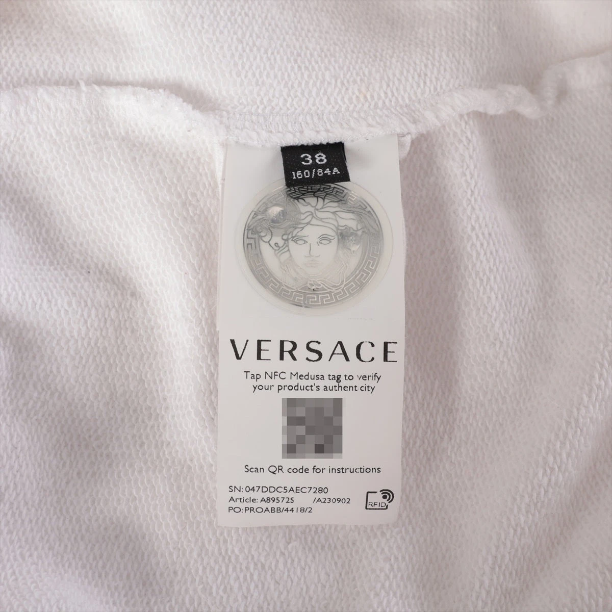 VERSACE ヴェルサーチ スウェット 白 38(M位) 4112525Y0017 楽天市場】ヴェルサーチ スウェット（メンズファッション）の通販