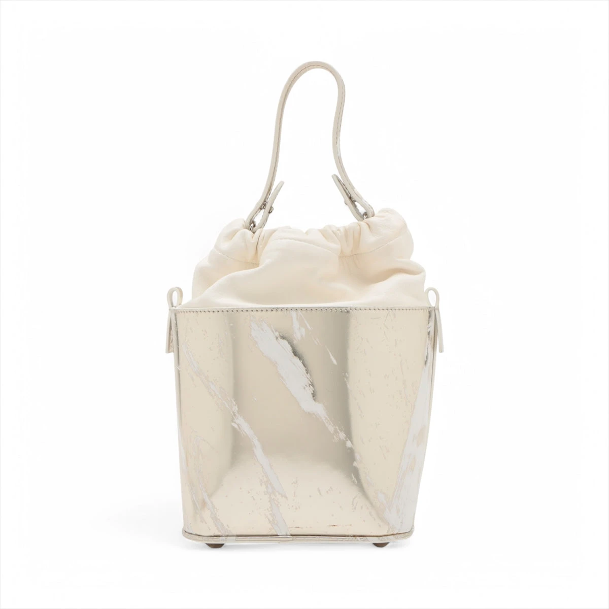 メゾンマルジェラ 5ac 2way ハンドバッグ ショルダー レザー ホワイト Maison Margiela 【並行輸入品】 メゾンマルジェラ MAISON