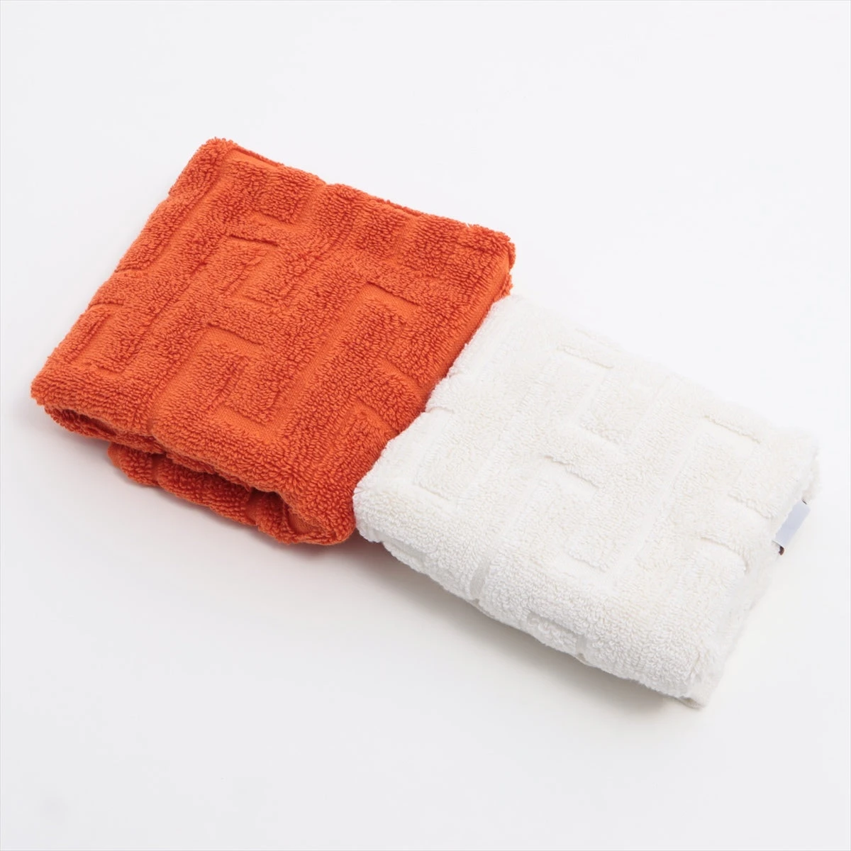 HERMES カレ・タオル　ステアーズ エルメス カレ・タオル ステアーズ タオルハンカチ 32×30