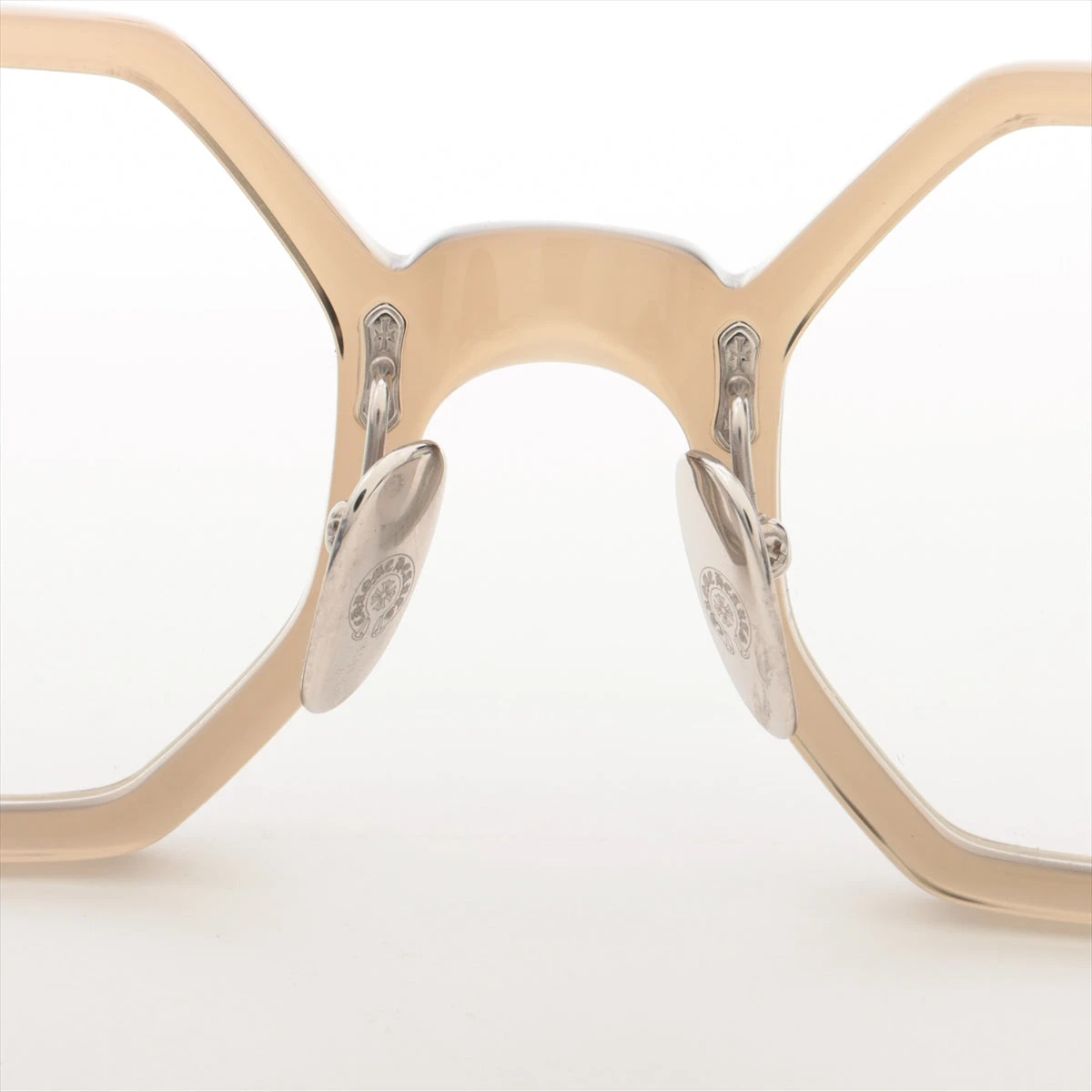 クロムハーツ ゴーグル 新品未使用 ホワイト【無修正】 山田涼介 愛用】クロムハーツ メガネ 偽物 無修正CH◇PILLS III