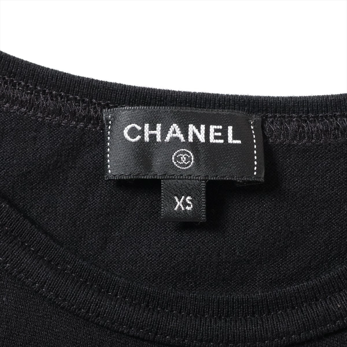 CHANEL シャネル 半袖Tシャツ レディース34/36 ホワイト
