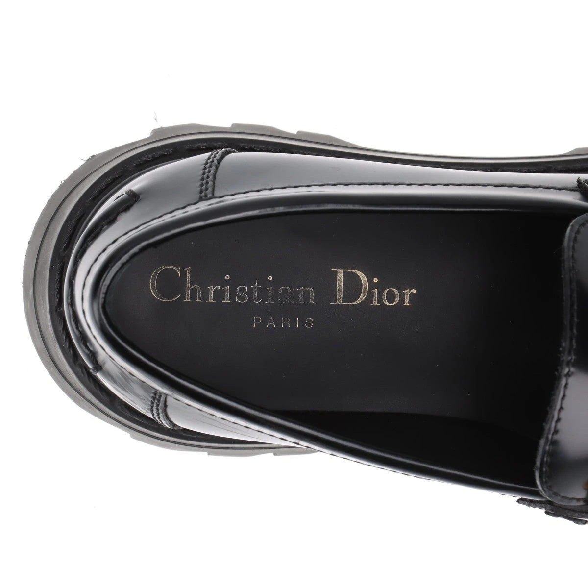 正規品　Christian Dior ディオール DIOR CODEローファー クリスチャンディオール DIOR CODE ディオール コード レザー