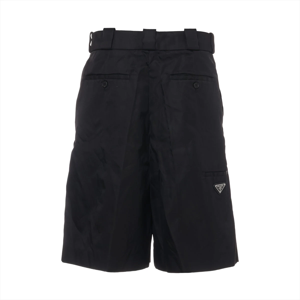 【日本入手困難】プラダ Re-Nylon shorts ショートパンツ プラダ Re Nylon リ ナイロン 21年 ナイロン ショートパンツ 38
