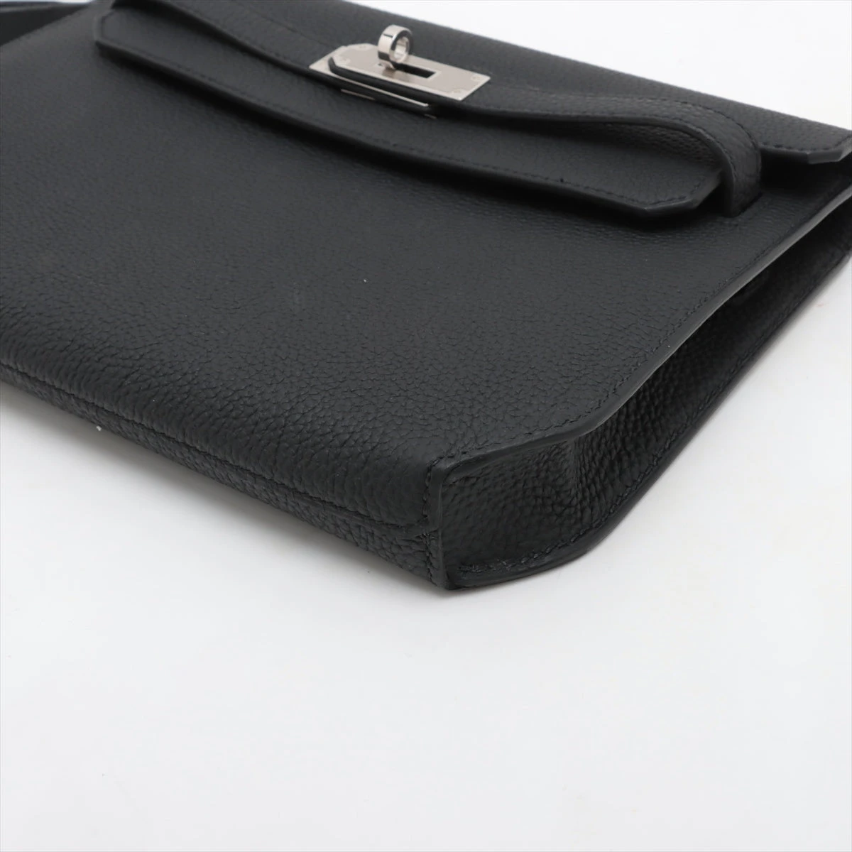 エルメス ケリーデペッシュ25 トゴ ブラック シルバー金具 W:2024年